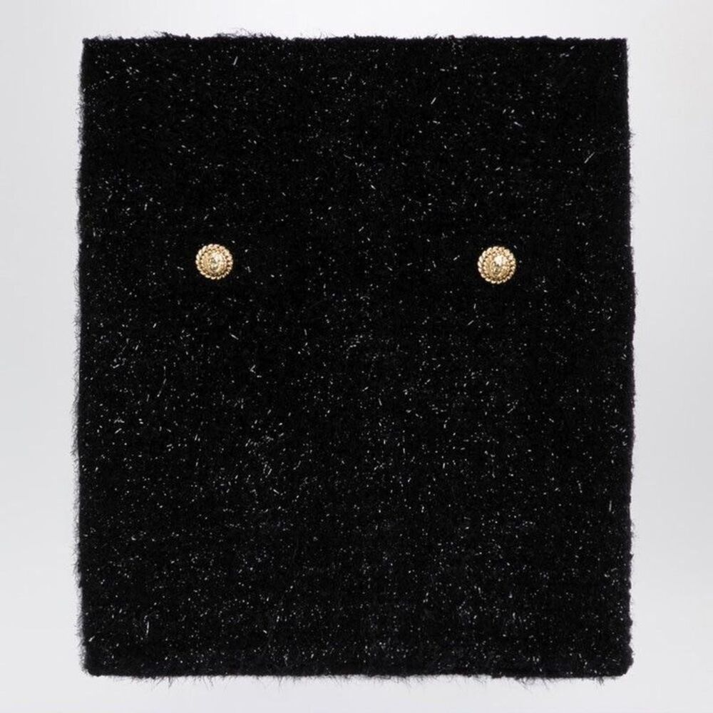 BALMAIN Button Embellished Mini Skirt Women BLACK Skirts